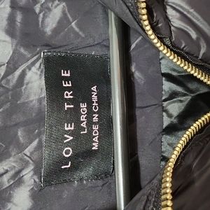 Womens Love Tree Puffer Jacket